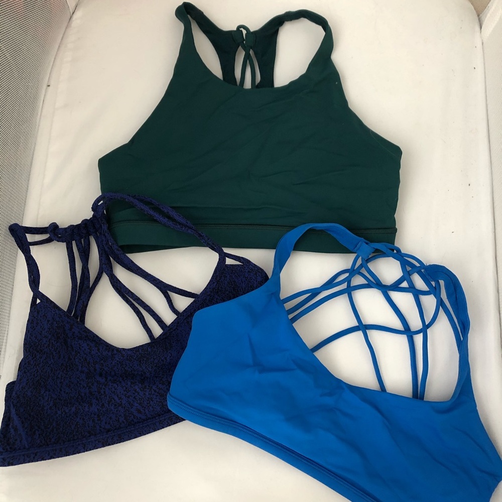 Lululemon bras size 6- worn twice